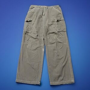 PLUGG Cargo Pants Mens 34x30 Skater Grunge Baggy Street Utility Y2K‎